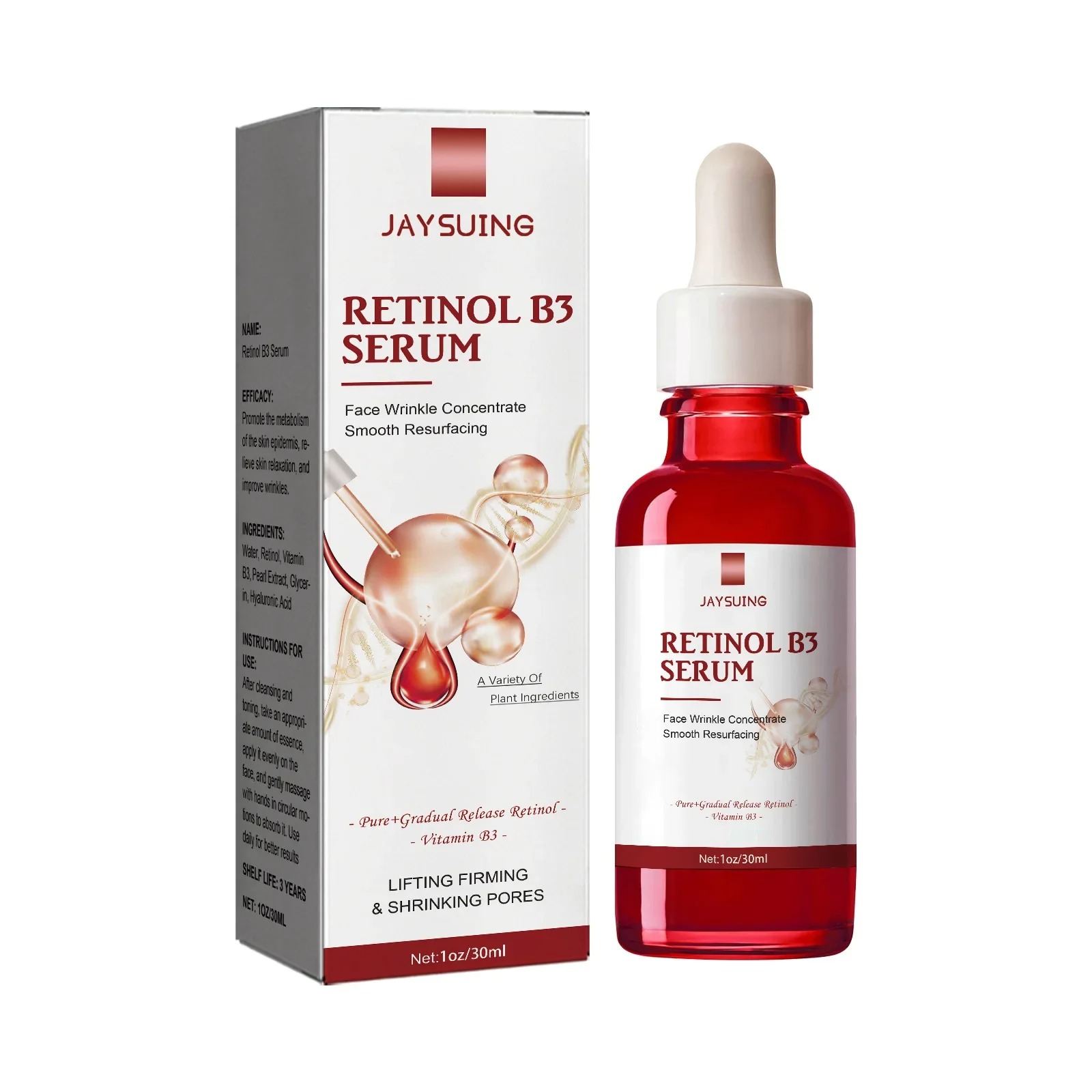 إزالة W-rinkles جوهر مكافحة A- - مراجعة The Ordinary Serum Hyaluronic Acid وسعره