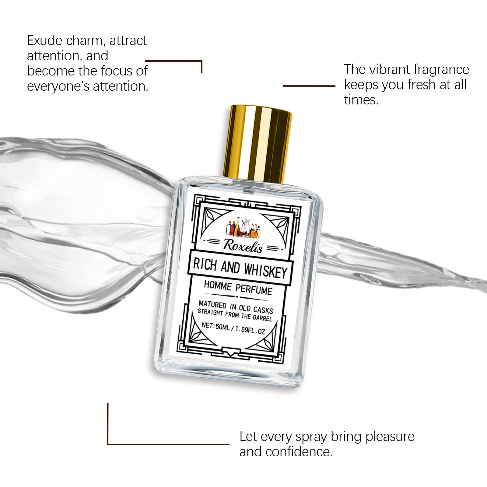 عطر روكسيليس للرجال 50 مل برائ - مراجعة Perfume Alcohol Fragrance وسعره